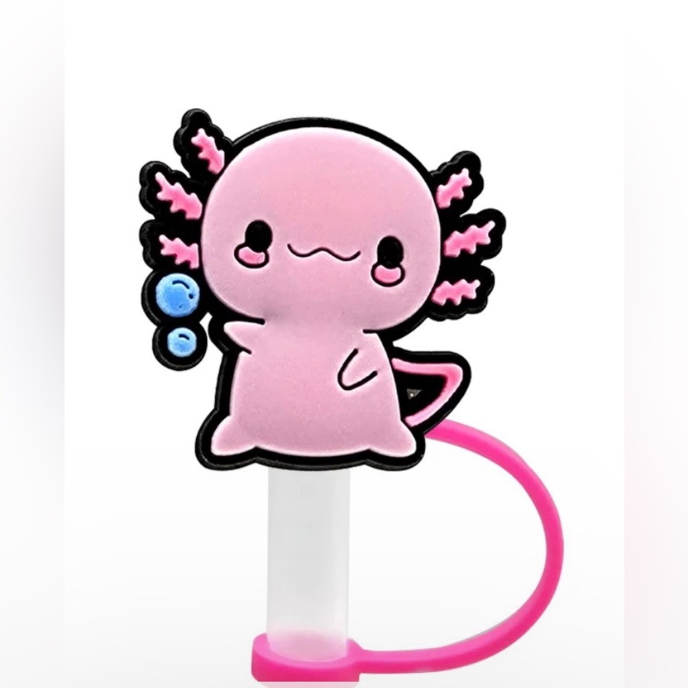 10 fun unique silicone straws for Stanley 30 and 40 ounces, straw cap